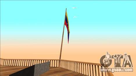 Venezuela flag on mount čilliad for GTA San Andreas