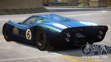 Ford GT40 PJ4 for GTA 4