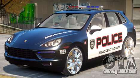 Porsche Cayenne Police for GTA 4