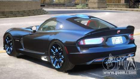 Dodge Viper SRT TA for GTA 4
