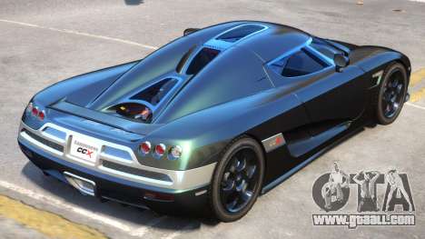 Koenigsegg CCX V2 for GTA 4