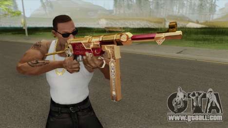 MP-40 (Bloody Gold) for GTA San Andreas