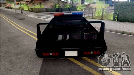 Plymouth GTX 1972 Custom Police LVPD for GTA San Andreas