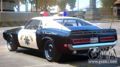 1969 Shelby GT500 Police for GTA 4
