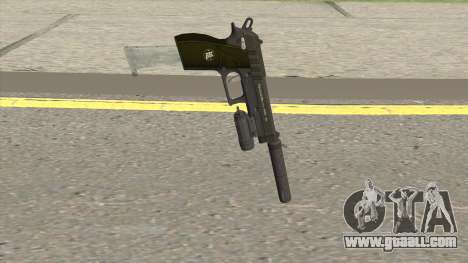 Hawk And Little Pistol GTA V (Green) V3 for GTA San Andreas