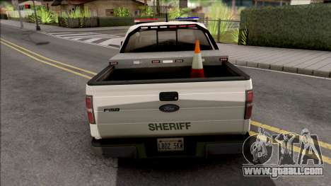 Ford F-150 2013 Red County Sheriff Office for GTA San Andreas
