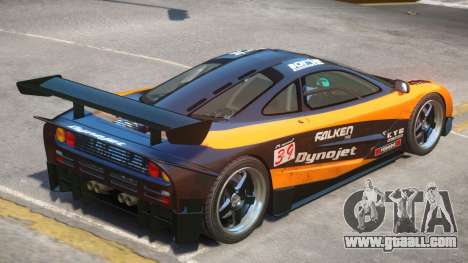 McLaren F1 V2 PJ1 for GTA 4