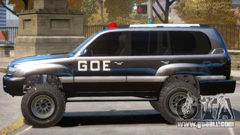 Toyota Land Cruiser Police for GTA 4