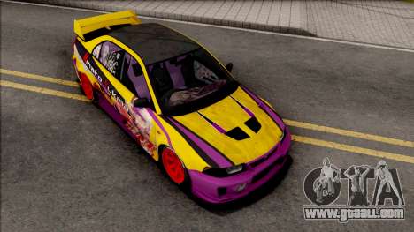 Mitsubishi Lancer Evolution VI GSR 1999 Itasha for GTA San Andreas