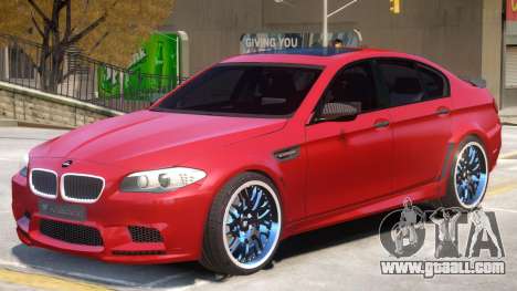 BMW M5 F10 R1 for GTA 4