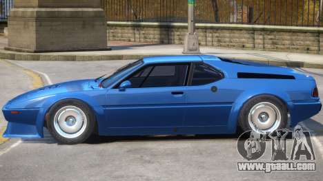 BMW M1 V1 for GTA 4