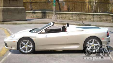 Ferrari 360 Rodster for GTA 4