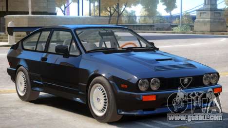 1986 Alfa Romeo GTV6 for GTA 4