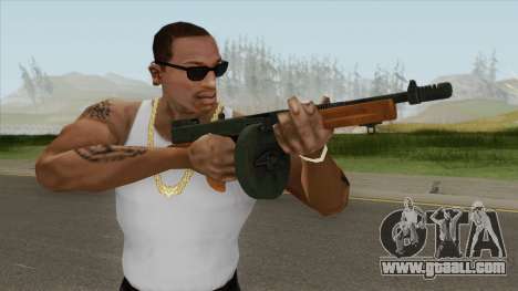 Thompson M1928 Drum (Day Of Infamy) for GTA San Andreas