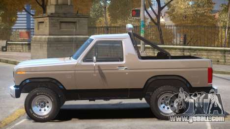 1980 Ford Bronco V1 for GTA 4