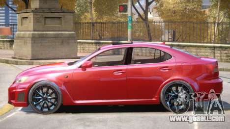 Lexus ISF Improved for GTA 4