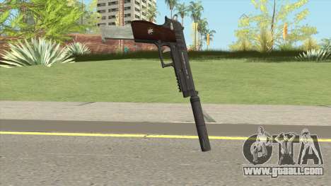 Hawk And Little Pistol GTA V Black (New Gen) V7 for GTA San Andreas