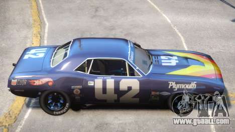 1970 Plymouth Cuda PJ1 for GTA 4