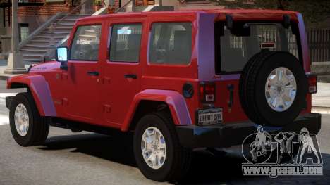 Jeep Wrangler Rubicon for GTA 4