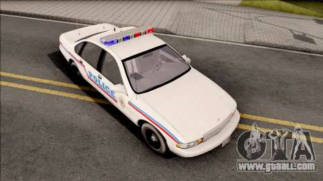 Chevrolet Caprice 1995 SA State Police for GTA San Andreas