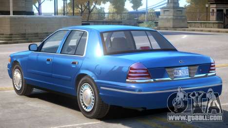 1998 Ford Crown Victoria V1 for GTA 4
