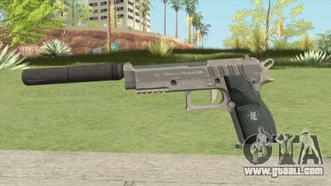 Hawk And Little Pistol GTA V Black (Old Gen) V6 for GTA San Andreas