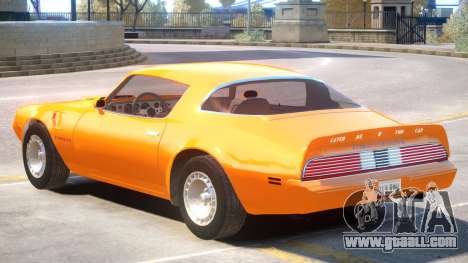 Pontiac TransAm Turbo for GTA 4