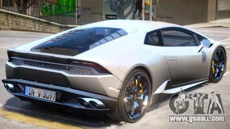 2015 Lamborghini Huracan V2.2 for GTA 4