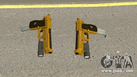 Hawk And Little Pistol GTA V (Gold) V5 for GTA San Andreas