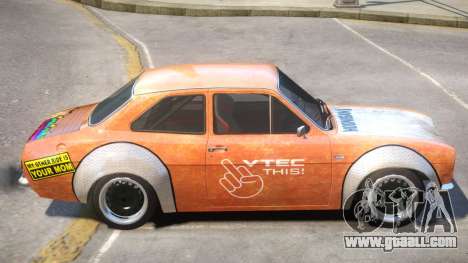 Ford Escort Rust Rod for GTA 4