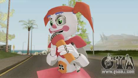 Circus Baby With Microphone (FNAF) for GTA San Andreas