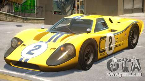 1967 Ford GT40 PJ1 for GTA 4