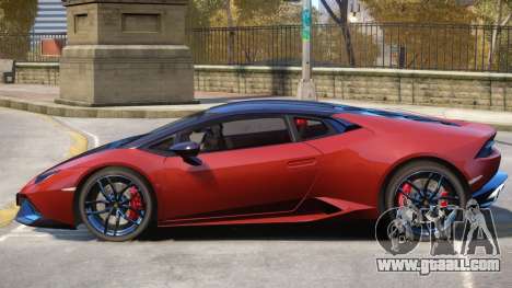 Lamborghini Huracan V1 for GTA 4