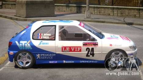 Peugeot 306 Sport PJ for GTA 4