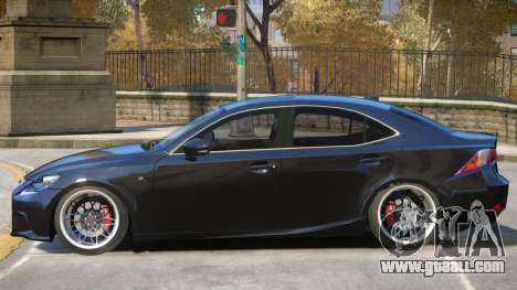 Lexus IS 350 V1.1 for GTA 4