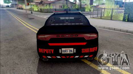 Dodge Charger LSSD Low Poly for GTA San Andreas