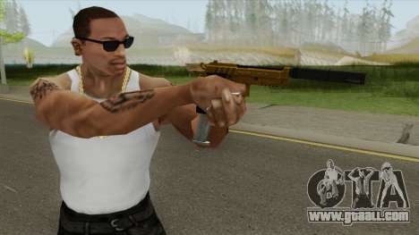 Hawk And Little Pistol GTA V (Gold) V7 for GTA San Andreas