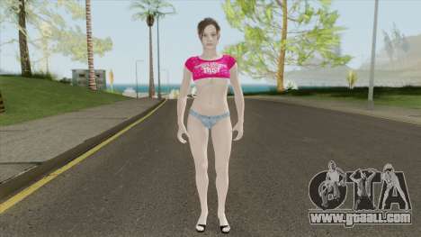 Claire Sexy Wild Baby for GTA San Andreas
