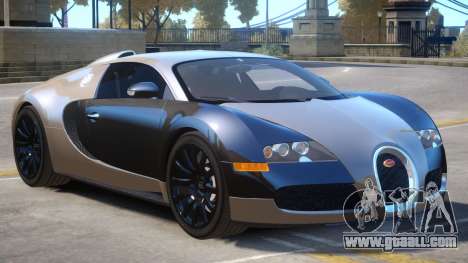 Bugatti Veyron V1 R1 for GTA 4