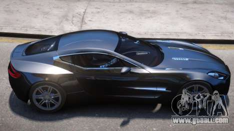 Aston Martin One 77 V2 for GTA 4