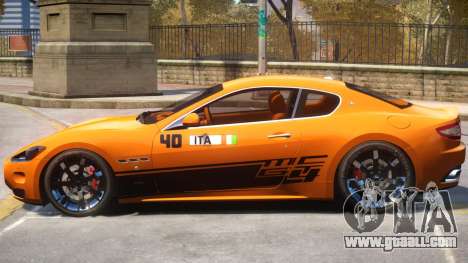 2012 Maserati Granturismo PJ2 for GTA 4