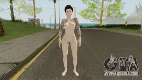 Yayoi Nude From Yakuza Kiwami for GTA San Andreas