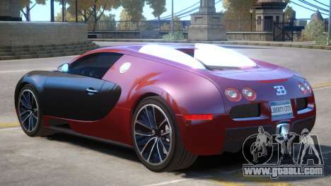 Bugatti Veyron V1 R2 for GTA 4