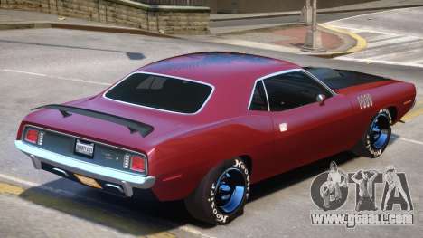 1971 Plymouth Cuda PJ6 for GTA 4