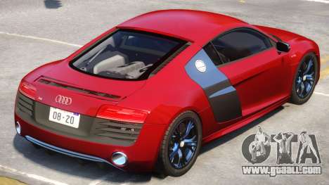 Audi R8 V10 Coupe for GTA 4