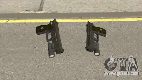 Hawk And Little Pistol GTA V (Green) V4 for GTA San Andreas