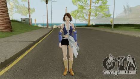 Yuna FFX-2 (Dissidia Final Fantasy) for GTA San Andreas