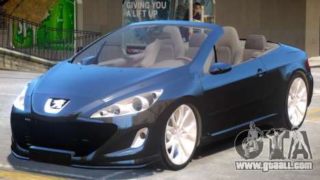 Peugeot 308 Cabrio for GTA 4