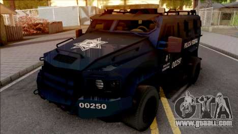Lenco Bearcat G3 Policia Federal for GTA San Andreas