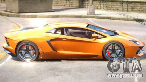 2012 Lamborghini Aventador for GTA 4